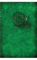 Monogram Buddhism Notebook: Blank Journal Diary Log
