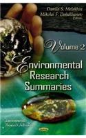 Environmental Research Summaries