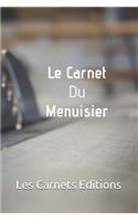 Carnet de notes pour Menuisier