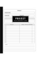Black and White Publishing Project Management Planner