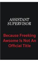 Assistant Supervisor because freeking awsome is not an official title: Writing careers journals and notebook. A way towards enhancement