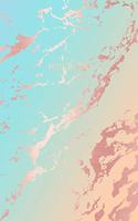 Notebook: Beautiful Blue Pastel Hue Marble and Rose Gold - 8.5 x 11, 150 College Ruled Pages - Gift for Women and Teen Girls
