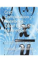 Grid Composition Notebook - Quad Ruled 5 Squares Per Inch