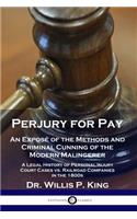 Perjury for Pay