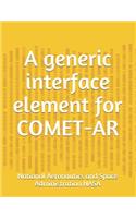 A generic interface element for COMET-AR