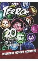 Icons of Terror 2019: 20 Horror Movie Franchises Featuring Legendary Modern Monsters(4 Icons of Terror (B&w))