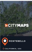 City Maps Montebello California, USA