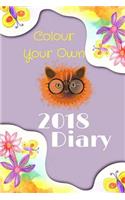 Colour Your Own Diary 2018