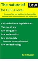 Nature of Law for OCR A level: Concepts of law and legal theories illustrated by examples from the substantive law and legal process