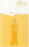 Textes Administratifs Des Salles Y Et Z Du Palais De Mari