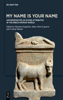 My Name is Your Name: Anthroponyms as Divine Attributes in the Greco-Roman World