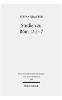 Studien zu Röm 13,1-7