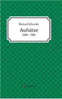 Aufsätze 1980 / 1981