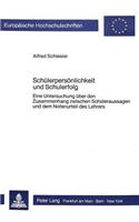 Schuelerpersoenlichkeit Und Schulerfolg
