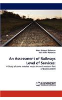 Assessment of Railways Level of Services