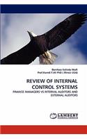 Review of Internal Control Systems