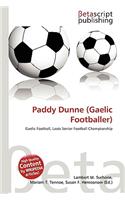 Paddy Dunne (Gaelic Footballer): (English)