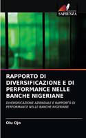 Rapporto Di Diversificazione E Di Performance Nelle Banche Nigeriane