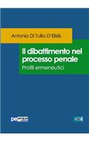 Il dibattimento nel processo penale. Profili ermeneutici
