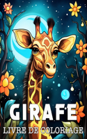 Girafe Livre de coloriage