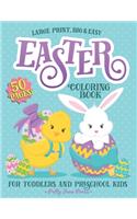 Easter Coloring Book For Toddlers And Preschool Kids