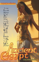 Ancient Egypt Coloring Book for Adults
