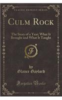 Culm Rock: The Story of a Year; What It Brought and What It Taught (Classic Reprint)