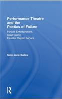 Performance Theatre and the Poetics of Failure