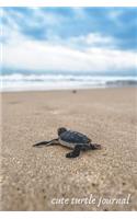 cute turtle journal