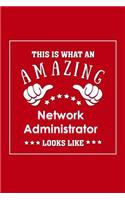 This is What an Amazing Network Administrator Look Like: Appreciation Gift Journal for Employee, Coworker or Boss