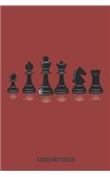 Chess Notebook: 6x9inch Chess Notebook Dot Grid