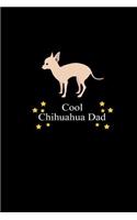 Cool Chihuahua Dad: Notebook Journal Diary 110 Lined pages