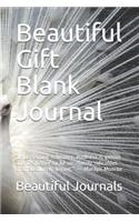 Beautiful Gift Blank Journal