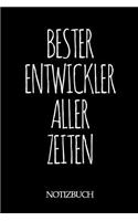 Bester Entwickler Aller Zeiten Notizbuch