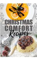 Christmas Comfort Recipes: Blank Recipe Book to Write in Cookbook Organizer