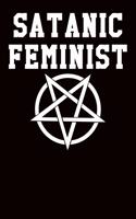 Satanic Feminist: College Ruled Notebook 6x9 120 Pages