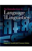 Introduction to Language and Linguistics