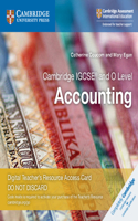 Cambridge Igcse(r) and O Level Accounting Digital Teacher's Resource Access Card 2 Ed
