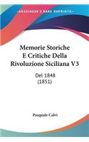Memorie Storiche E Critiche Della Rivoluzione Siciliana V3