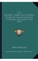 The Second, Third, And Fourth Books Of The Hitopadesa: Containing The Sanskrit Text (1865)(Russian)