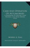 Care And Operation Of Automobiles