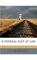 A Federal Suit at Law