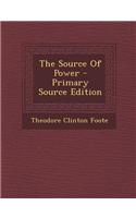 The Source of Power: (English)