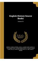 English History Source Books; Volume 10