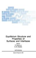 Equilibrium Structure and Properties of Surfaces and Interfaces