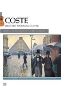 Coste -- Selected Works for Guitar