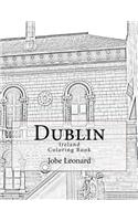 Dublin, Ireland Coloring Book