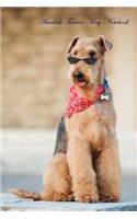 Airedale Terrier May Notebook Airedale Terrier Record, Log, Diary, Special Memories, To Do List, Academic Notepad, Scrapbook & More