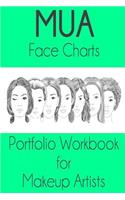 MUA Face Charts Portfolio Workbook for Makeup Artists