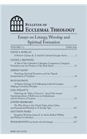 Bulletin of Ecclesial Theology, Vol. 3.1